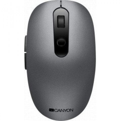 Миша Bluetooth+Wireless Canyon CNS-CMSW09DG Dark Grey USB