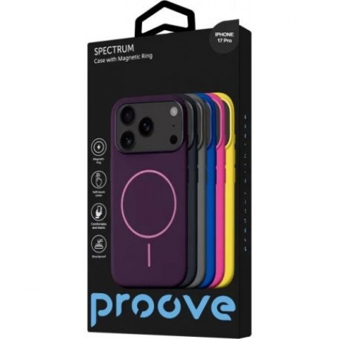 Чохол Proove Spectrum Case MagSafe для iPhone 17 Pro Peel Orange (PCSPIP17P050)