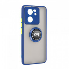 Чохол ArmorStandart Frosted Matte Ring для Xiaomi 13T / 13T Pro Navy Blue (ARM72719)