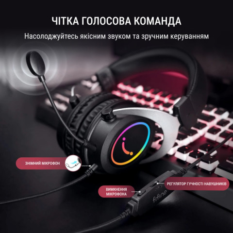 Гарнітура Fifine RGB H3P Купити в Україні