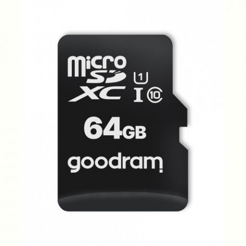 Карта пам`ятi MicroSDXC 64GB UHS-I Class 10 Goodram + SD-adapter + OTG Card reader (M1A4-0640R12)