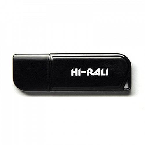 Флеш-накопичувач USB 8GB Hi-Rali Taga Series Black (HI-8GBTAGBK)
