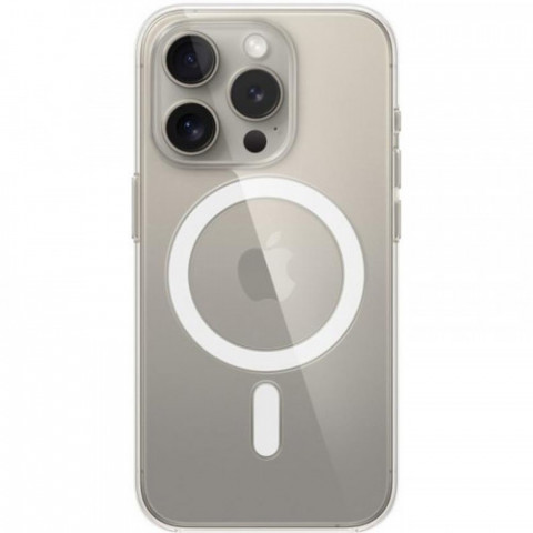 Чохол-накладка Apple Clear Case with MagSafe для Apple iPhone 15 Pro Clear (MT223)