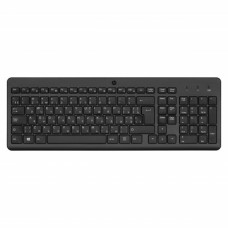 Клавіатура мембранна HP 220, 104key, WL, EN/UK, чорний