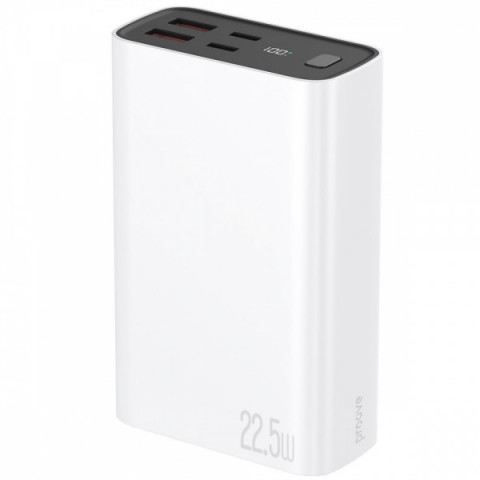Портативна Батарея Proove Hyper Flux Plus 22.5W 20000mAh white Купити в Україні