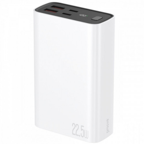 Портативна Батарея Proove Hyper Flux Plus 22.5W 20000mAh white Купити в Україні