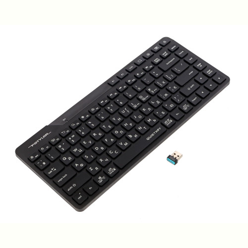 Клавіатура бездротова A4Tech FBK26C AS Black
