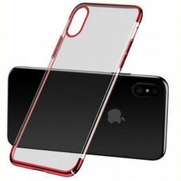 Чохол-накладка Baseus Glitter для Apple iPhone X Red (WIAPIPHX-DW09)
