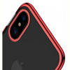 Чохол-накладка Baseus Glitter для Apple iPhone X Red (WIAPIPHX-DW09)