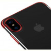 Чохол-накладка Baseus Glitter для Apple iPhone X Red (WIAPIPHX-DW09)