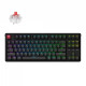 Клавіатура бездротова Keychron C3 Max Super Red Switch Black RGB (C3M-H1-UA) Купити в Україні