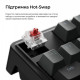 Клавіатура бездротова Keychron C3 Max Super Red Switch Black RGB (C3M-H1-UA) Купити в Україні