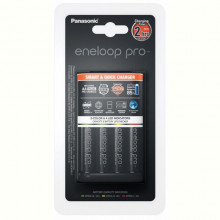 Зарядний пристрiй Panasonic Smart-Quick Charger + Eneloop Pro AA/HR06 Ni-Mh 2500 mAh BL 4 шт