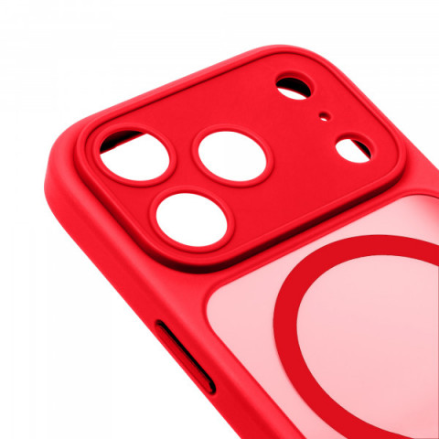 Чохол ArmorStandart Lush MagCase для Apple iPhone 17 Pro Max Red (ARM87504)