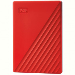 Зовнішній жорсткий диск 2.5" USB 4.0TB WD My Passport Red (WDBPKJ0040BRD-WESN)