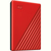 Зовнішній жорсткий диск 2.5" USB 4.0TB WD My Passport Red (WDBPKJ0040BRD-WESN)