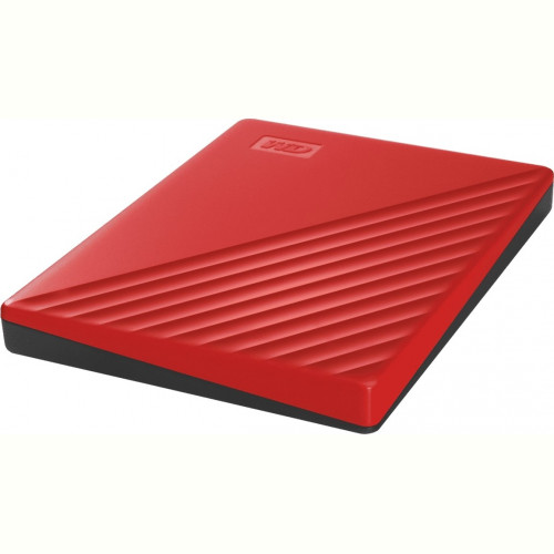 Зовнішній жорсткий диск 2.5" USB 4.0TB WD My Passport Red (WDBPKJ0040BRD-WESN)