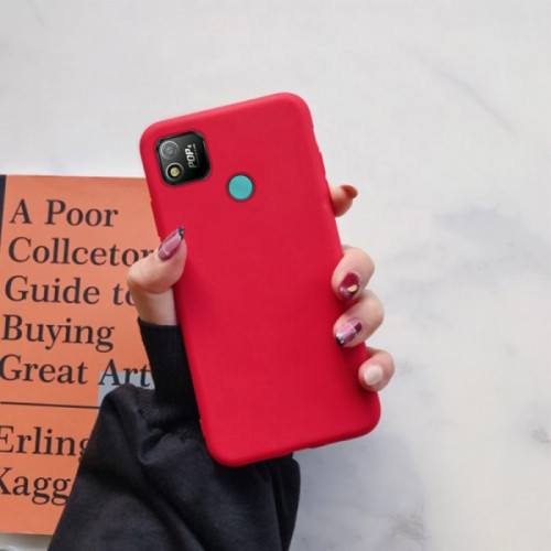 Чохол-накладка ProLogix Silicone Case для Tecno Pop 4 (BC2) Red (PC-004535)