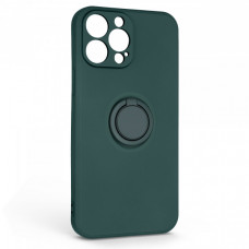Чохол ArmorStandart Icon Ring для Apple iPhone 13 Pro Max Dark Green (ARM68680)