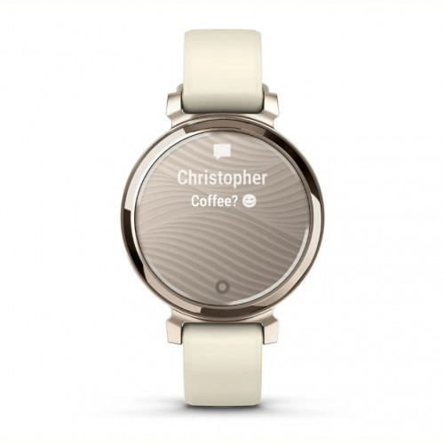 Смарт-годинник Garmin Lily 2 Cream Gold with Coconut Silicone Band (010-02839-20)