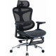 Крісло офісне з підставкою для ніг Sihoo DORO C300L Mesh Black with footrest (DORO-C300L-A3-101-JT) Купити в Україні