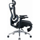 Крісло офісне з підставкою для ніг Sihoo DORO C300L Mesh Black with footrest (DORO-C300L-A3-101-JT) Купити в Україні