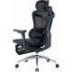 Крісло офісне з підставкою для ніг Sihoo DORO C300L Mesh Black with footrest (DORO-C300L-A3-101-JT) Купити в Україні
