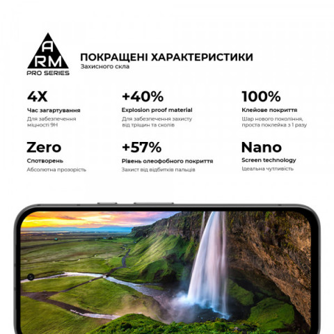 Захисне скло ArmorStandart Pro для Google Pixel 8a (ARM77800)