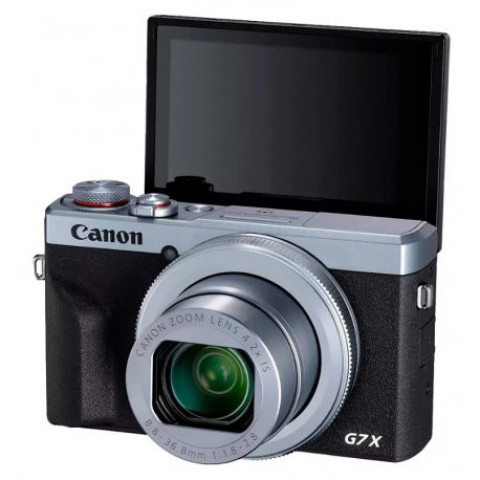 Фотоапарат Canon Powershot G7 X Mark III Silver (3638C013)