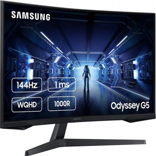 Монітор Samsung 31.5" Odyssey G5 (LC32G55TQWIXCI) VA Black Curved