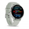 Смарт-годинник Garmin Venu 3s Silver Stainless Steel Bezel with Sage Gray Case and Silicone Band (010-02785-51)