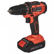 Шурупокрут-дриль акумуляторний Vitals Master AU 1825 Kit SmartLine+ 18В 1х2А·год 25Нм 400·1500об/хв кейс 1.2кг
