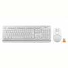 Комплект (клавіатура, мишка) бездротовий A4Tech FG1012 White USB