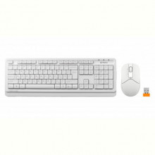 Комплект (клавіатура, мишка) бездротовий A4Tech FG1012 White USB