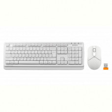 Комплект (клавіатура, мишка) бездротовий A4Tech FG1012 White USB