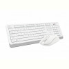 Комплект (клавіатура, мишка) бездротовий A4Tech FG1012 White USB