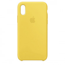 Чохол Original Silicone Case для Apple iPhone XR Yellow (ARM53245)