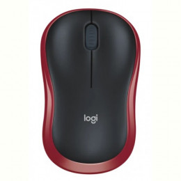 Мишка бездротова Logitech M185 (910-002240) Red USB