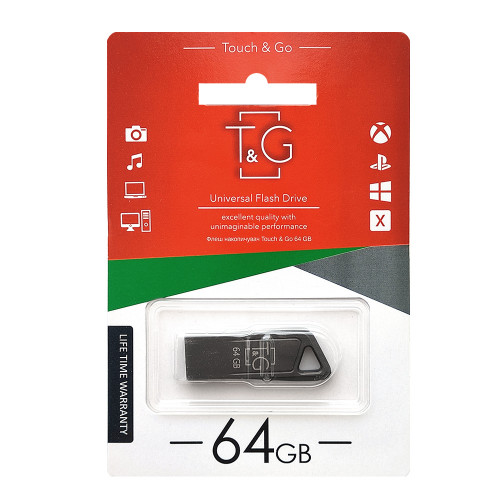 Флеш-накопичувач USB 64GB T&G 114 Metal Series (TG114-64G3)