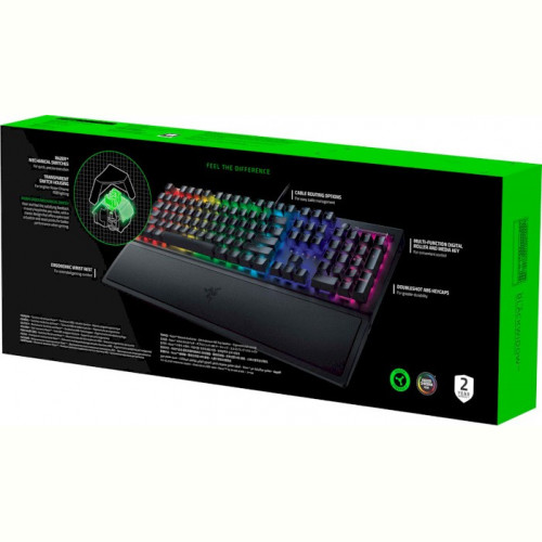 Клавіатура Razer BlackWidow V3 (RZ03-03540800-R3R1) Black USB