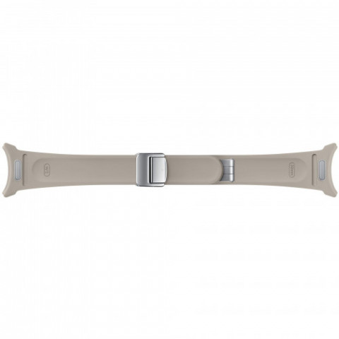 Ремінець Samsung D-Buckle Hybrid Eco-Leather Band для Samsung Galaxy (20mm, S/M) / Watch 4 / Watch 5 / Watch 6 Etoupe (ET-SHR93SAEGEU)