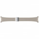 Ремінець Samsung D-Buckle Hybrid Eco-Leather Band для Samsung Galaxy (20mm, S/M) / Watch 4 / Watch 5 / Watch 6 Etoupe (ET-SHR93SAEGEU)