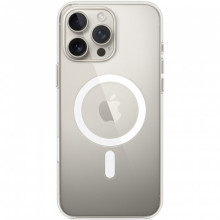 Чохол-накладка Apple Clear Case with MagSafe для Apple iPhone 16 Pro Max Transparent (MA7F4)
