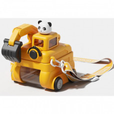 Пляшка для води ARDESTO Excavator 500мл, пластик, жовтий