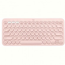 Клавіатура бездротова Logitech Wireless K380 for MAC UA Rose (920-010406)