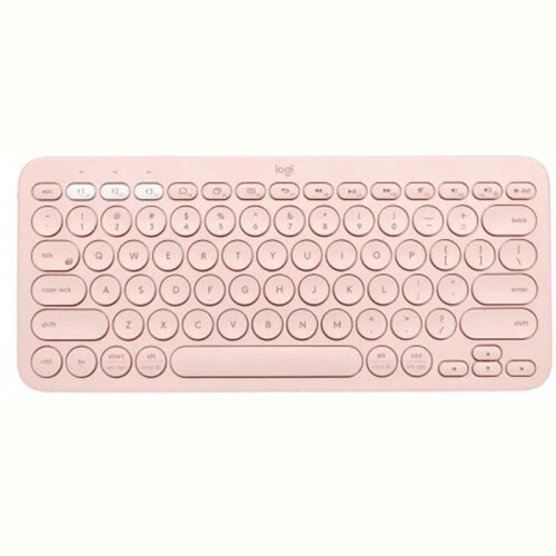 Клавіатура бездротова Logitech Wireless K380 for MAC UA Rose (920-010406)