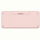 Клавіатура бездротова Logitech Wireless K380 for MAC UA Rose (920-010406)
