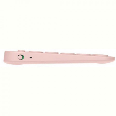 Клавіатура бездротова Logitech Wireless K380 for MAC UA Rose (920-010406)