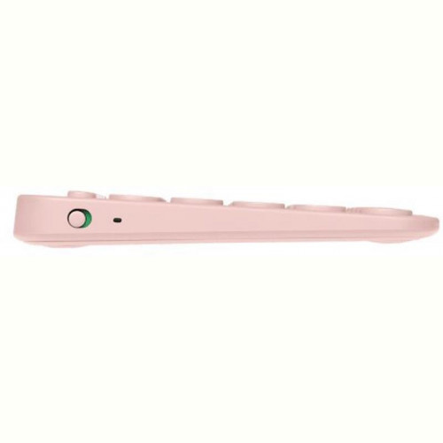 Клавіатура бездротова Logitech Wireless K380 for MAC UA Rose (920-010406)