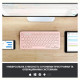 Клавіатура бездротова Logitech Wireless K380 for MAC UA Rose (920-010406)